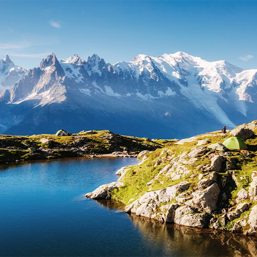 Mont-Blanc-Gletscher Mont-Blanc-Gletscher