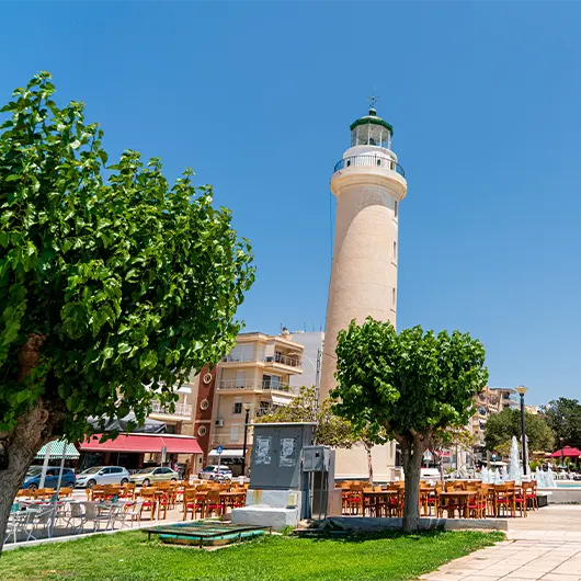 A scenic view of Lighthouse of Alexandroupoli A scenic view of Lighthouse of Alexandroupoli