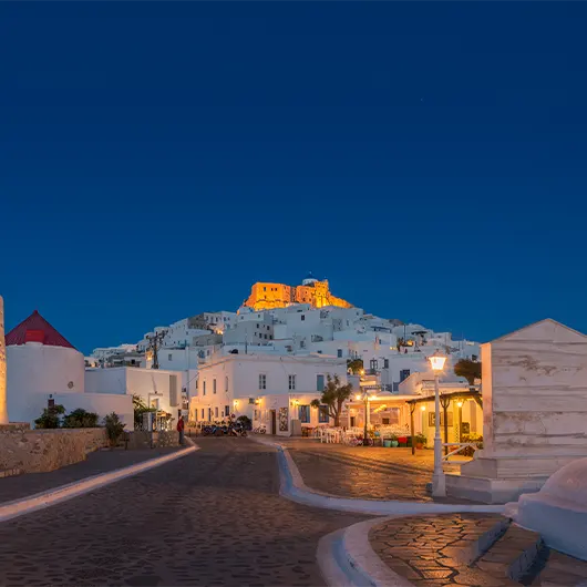 Bela vista da ilha Astypalaia Bela vista da ilha Astypalaia