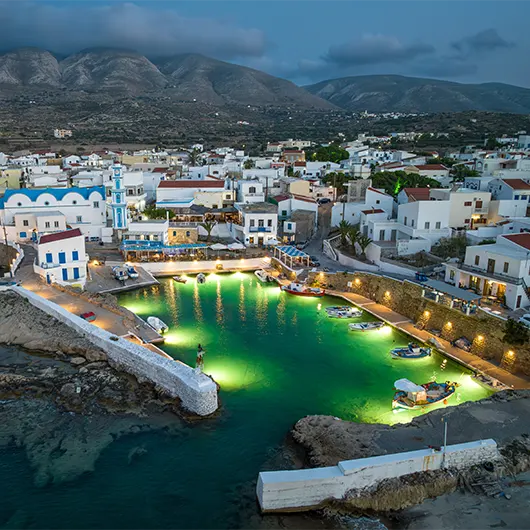 A scenic view of Fri Kasos island A scenic view of Fri Kasos island