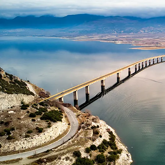 Belle vue du pont de Kozani Belle vue du pont de Kozani