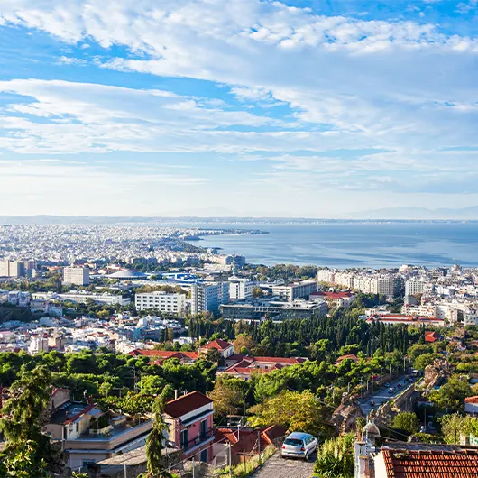 Belle vue de Thessalonique Belle vue de Thessalonique