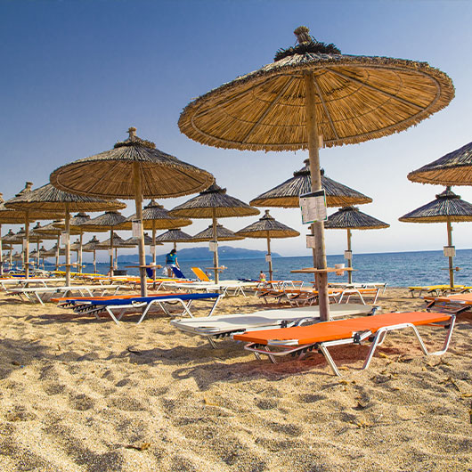 Beach Straw Umbrellas Beach Straw Umbrellas