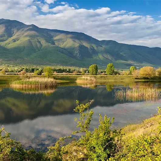 Bela vista do lago Kerkini Bela vista do lago Kerkini