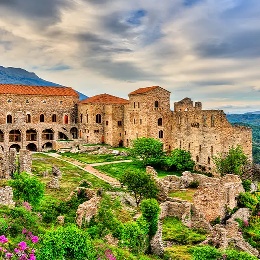 A scenic view of the Despot's Palace A scenic view of the Despot's Palace