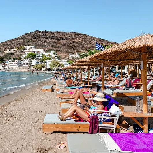 A scenic view of Kini in Syros A scenic view of Kini in Syros