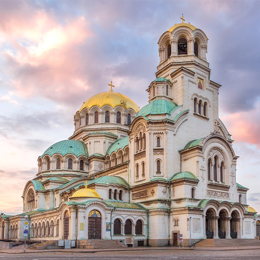 Scenic view of Alexander Nevsky Cathedral Scenic view of Alexander Nevsky Cathedral