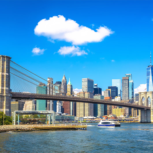 Scenic view of Brooklyn Bridge Scenic view of Brooklyn Bridge