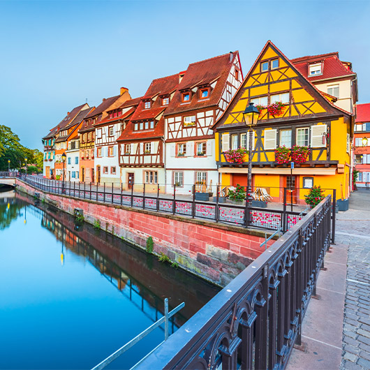 Scenic view of Colmar Scenic view of Colmar
