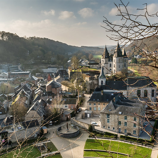 Scenic view of Durbuy, the Smallest City Scenic view of Durbuy, the Smallest City