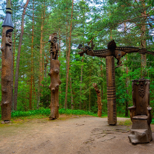 Scenic view of Hill of Witches Scenic view of Hill of Witches