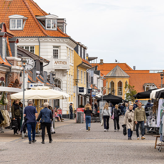 Scenic view of Skagen Odde Scenic view of Skagen Odde