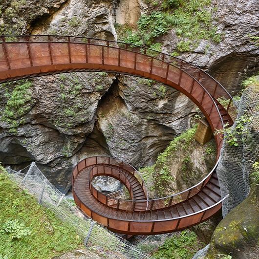 Scenic view of Spriral Staircase Scenic view of Spriral Staircase