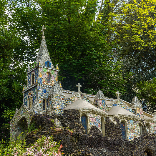 Scenic view of the Little Chapel Scenic view of the Little Chapel