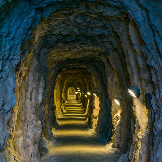 Scenic view of the Tunnels of Gibraltar Scenic view of the Tunnels of Gibraltar