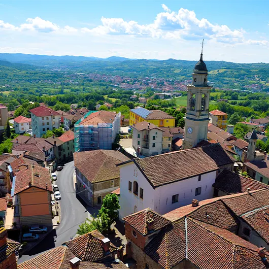 Une belle vue de Tagliolo Monferrato Piémont Alessandria Une belle vue de Tagliolo Monferrato Piémont Alessandria
