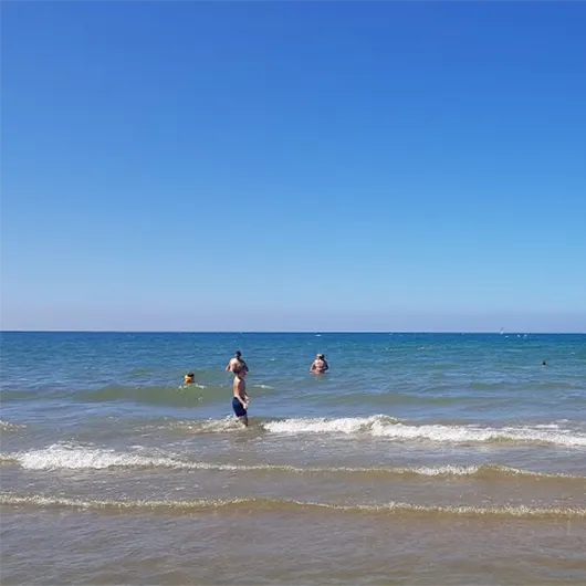 Une belle vue de la plage de Lupetta Une belle vue de la plage de Lupetta
