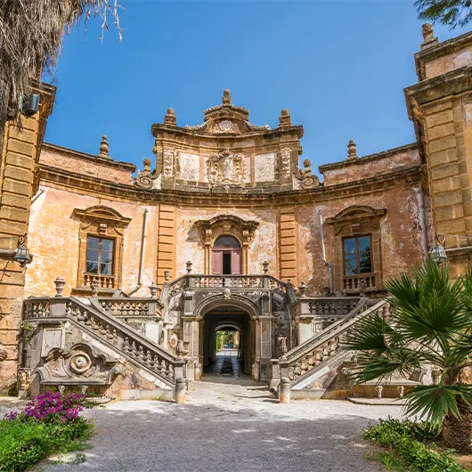 A scenic view of Villa Palagonia A scenic view of Villa Palagonia