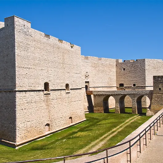 A scenic view of Castle of Barletta A scenic view of Castle of Barletta