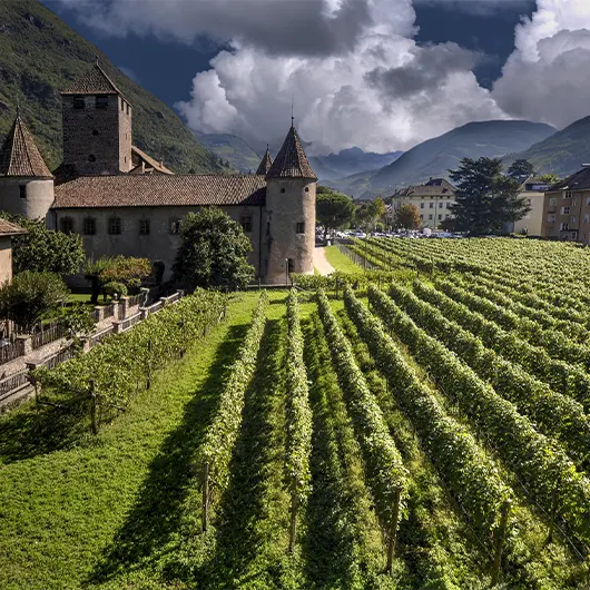 Une belle vue du château Schloss Maretsch Une belle vue du château Schloss Maretsch