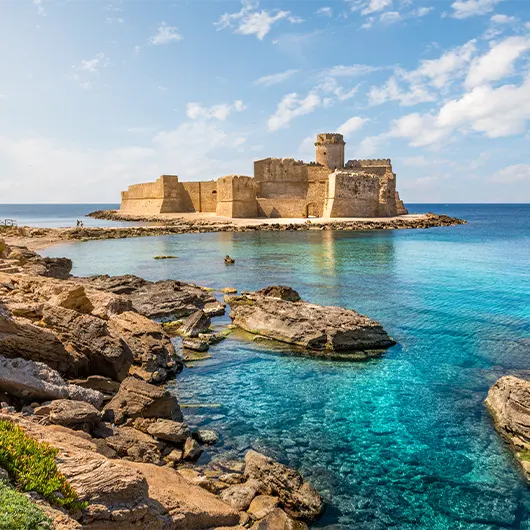 Une belle vue de Le Castella Une belle vue de Le Castella