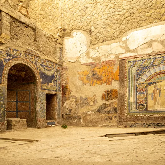 Une belle vue de la Maison de Neptune et Amphitrite Une belle vue de la Maison de Neptune et Amphitrite