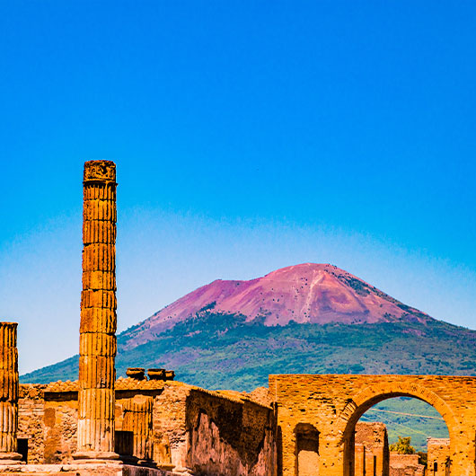 The Famous Antique site of Pompeii The Famous Antique site of Pompeii