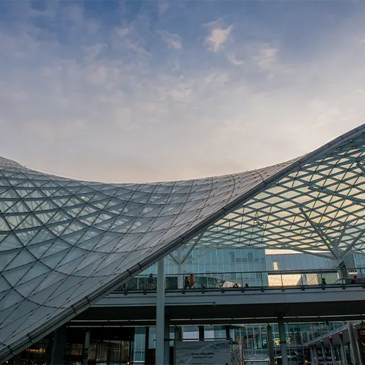 A scenic view of Fiera Milano Rho A scenic view of Fiera Milano Rho