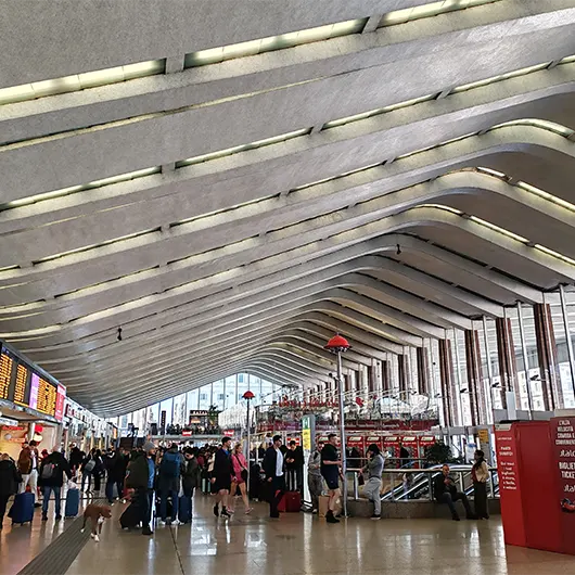 Una bella vista della stazione ferroviaria Roma Termini Una bella vista della stazione ferroviaria Roma Termini
