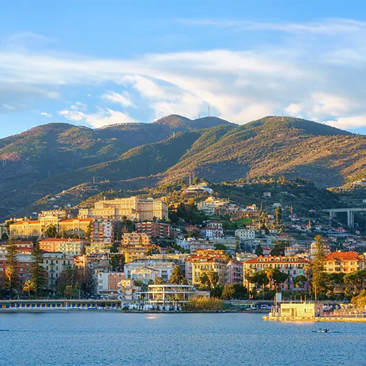 Une belle vue de Sanremo Une belle vue de Sanremo