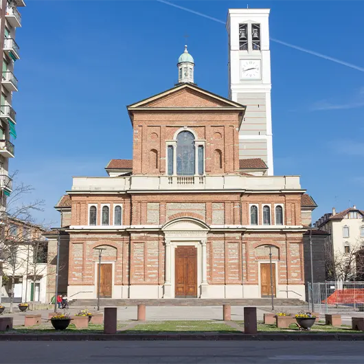 Une belle vue de l'église Santo Stefano Une belle vue de l'église Santo Stefano