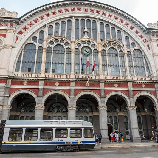 Una bella vista della stazione centrale di Torino Una bella vista della stazione centrale di Torino