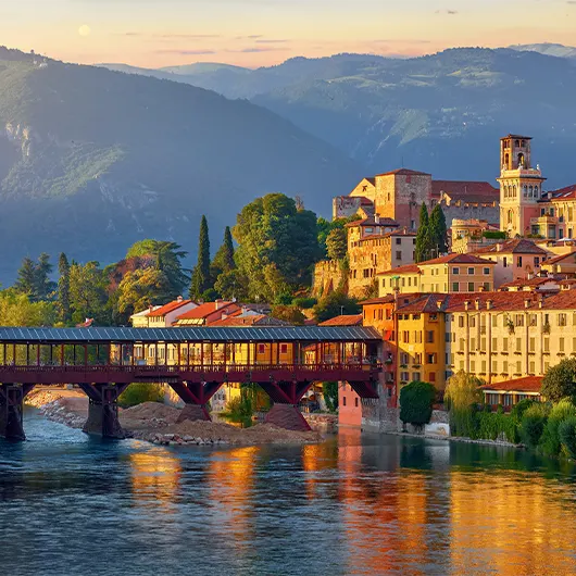 Une belle vue de Bassano del Grappa Une belle vue de Bassano del Grappa