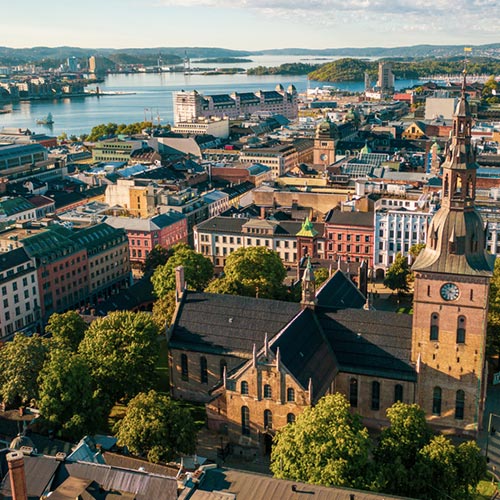 Oslo cathédrale Oslo cathédrale