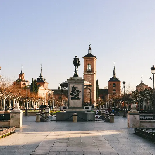 A Scenic View of Monument to Cervantes A Scenic View of Monument to Cervantes