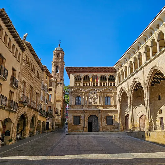A Scenic View of Old Market of Alcañiz A Scenic View of Old Market of Alcañiz