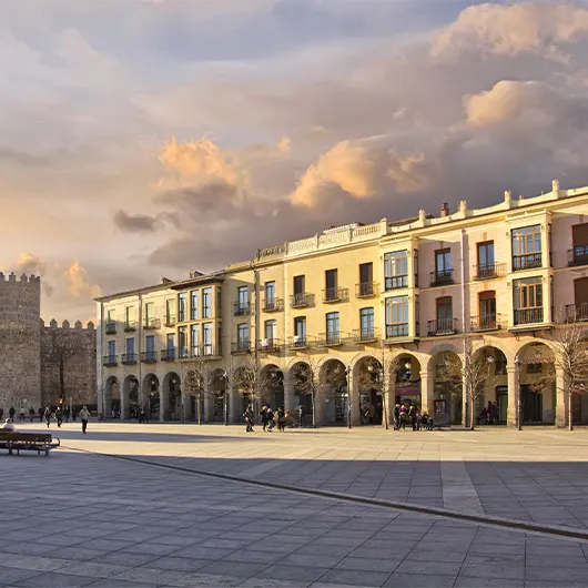 Una bella vista di Plaza de Santa Teresa Una bella vista di Plaza de Santa Teresa