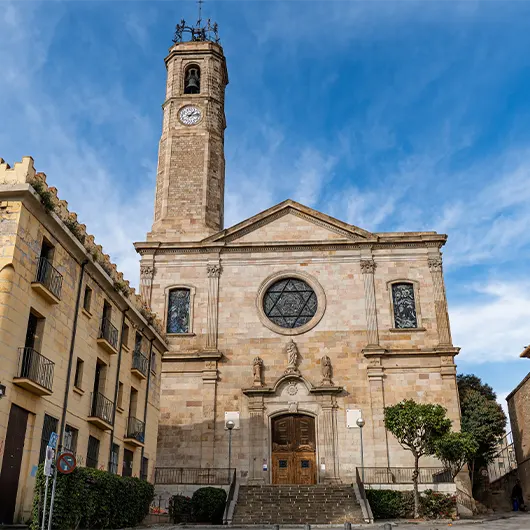 A Scenic View of Santa Maria de Badalona A Scenic View of Santa Maria de Badalona