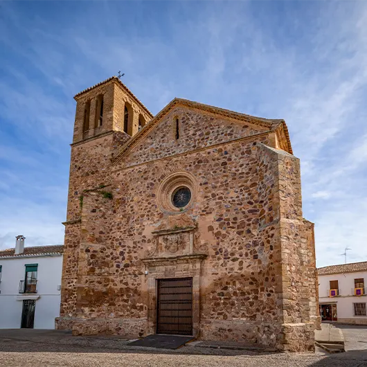 Une belle vue de l’église de San Blas Une belle vue de l’église de San Blas