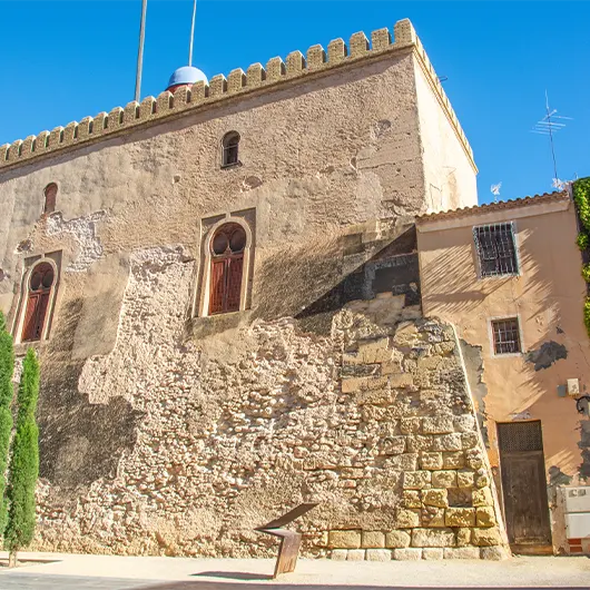 A Scenic View of Torre de la Calahorra fortress of Islamic A Scenic View of Torre de la Calahorra fortress of Islamic