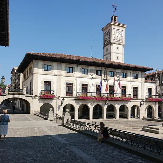 A Scenic View of Old Town of Guernica A Scenic View of Old Town of Guernica