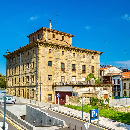 A Scenic View of The City Hall of Irun A Scenic View of The City Hall of Irun