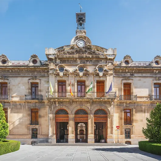 A Scenic View of Jaen Provincial Palace A Scenic View of Jaen Provincial Palace
