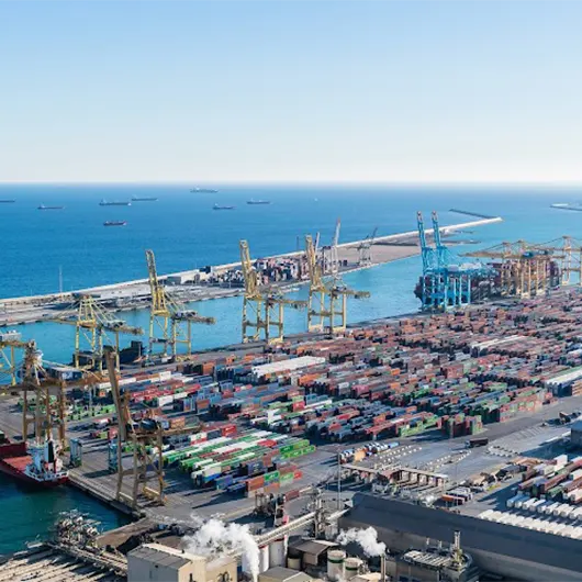 A Scenic View of Port of Barcelona A Scenic View of Port of Barcelona