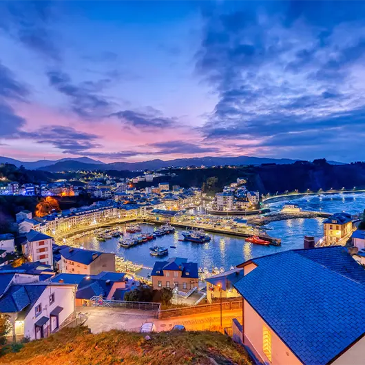 A Scenic View of Nature urban landscape with fishing and pleasure port A Scenic View of Nature urban landscape with fishing and pleasure port