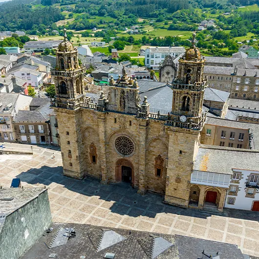 A Scenic View of Mondonedo Lugo Cathedral Basilica of the Assumption A Scenic View of Mondonedo Lugo Cathedral Basilica of the Assumption