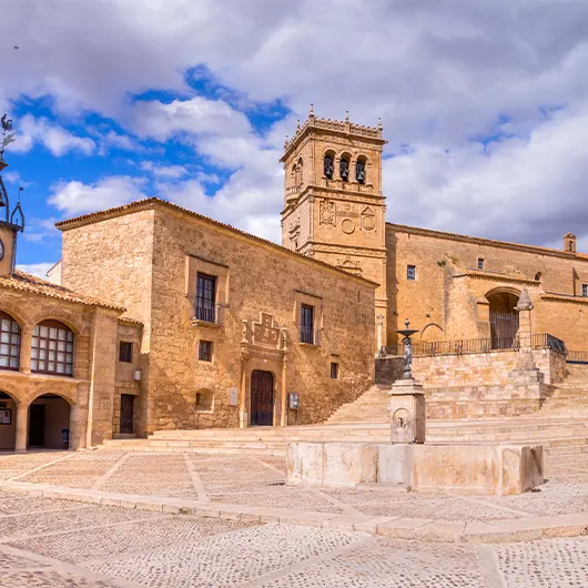 A Scenic View of Moron de la Frontera Castle A Scenic View of Moron de la Frontera Castle