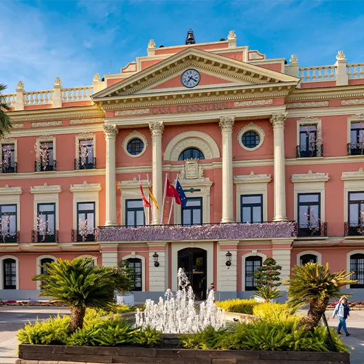 A Scenic View of Casa Consistorial of Murcia A Scenic View of Casa Consistorial of Murcia