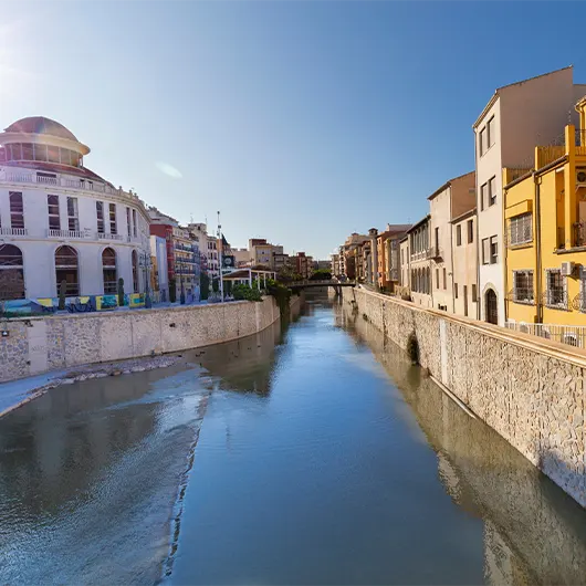 A Scenic View of the Spanish city of Orihuela A Scenic View of the Spanish city of Orihuela