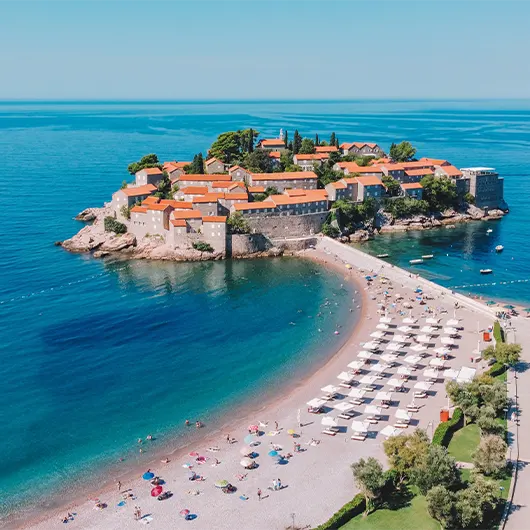 Sveti Stefan Monastery Γοητευτικό μοναστήρι Sveti Stefan στο Μαυροβούνιο